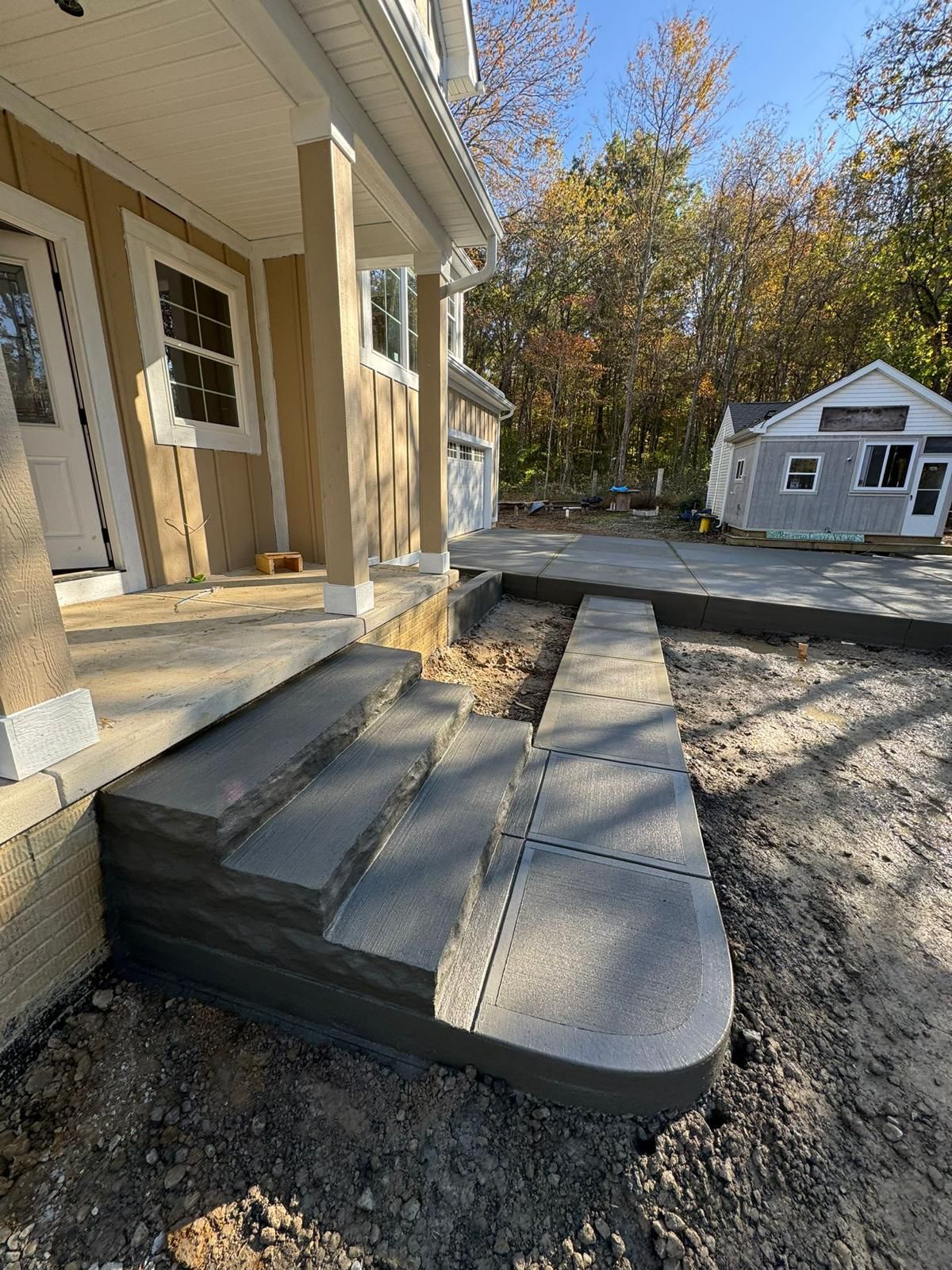 Concrete project in Columbus Ohio