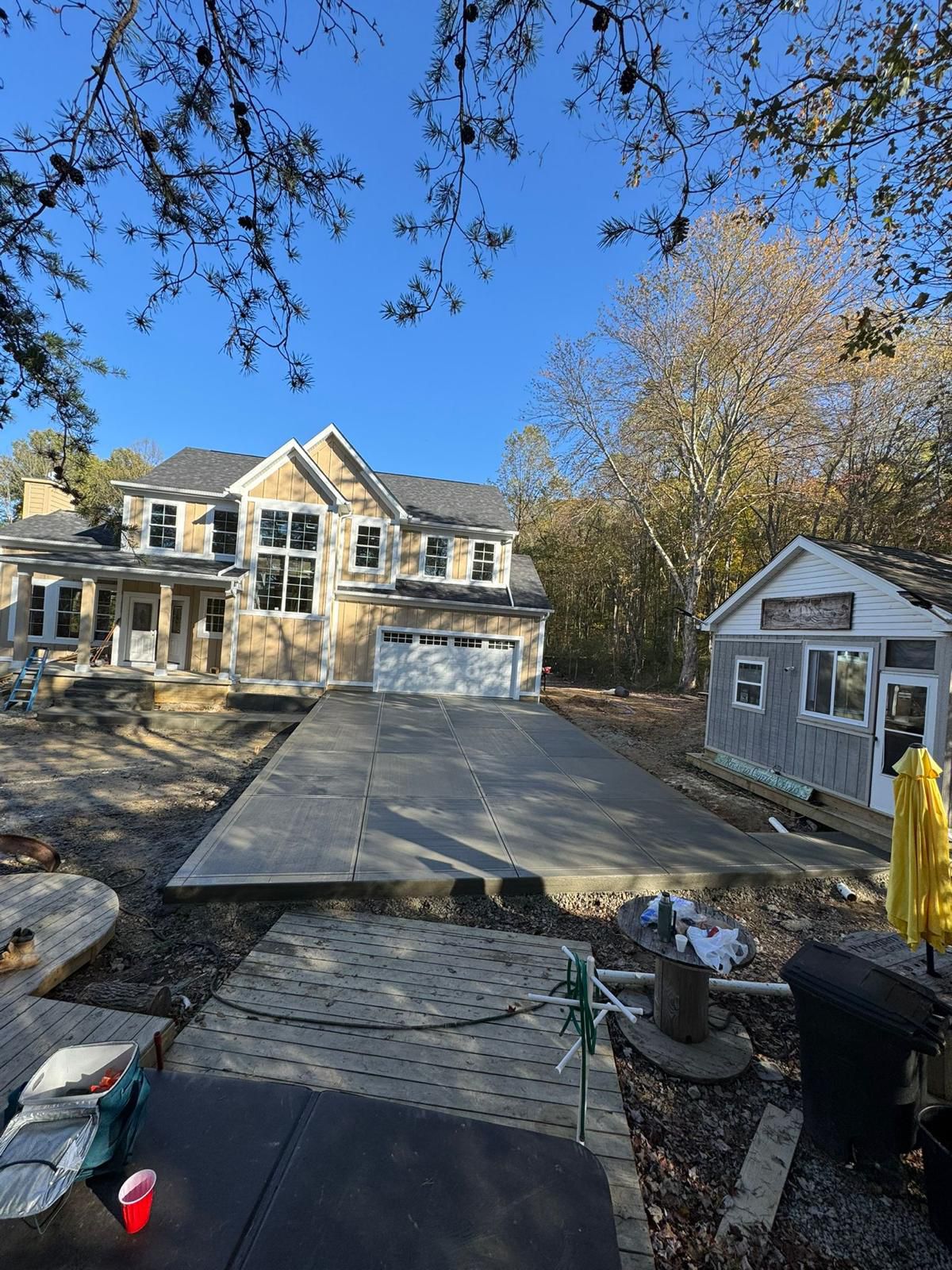 Concrete project in Columbus Ohio