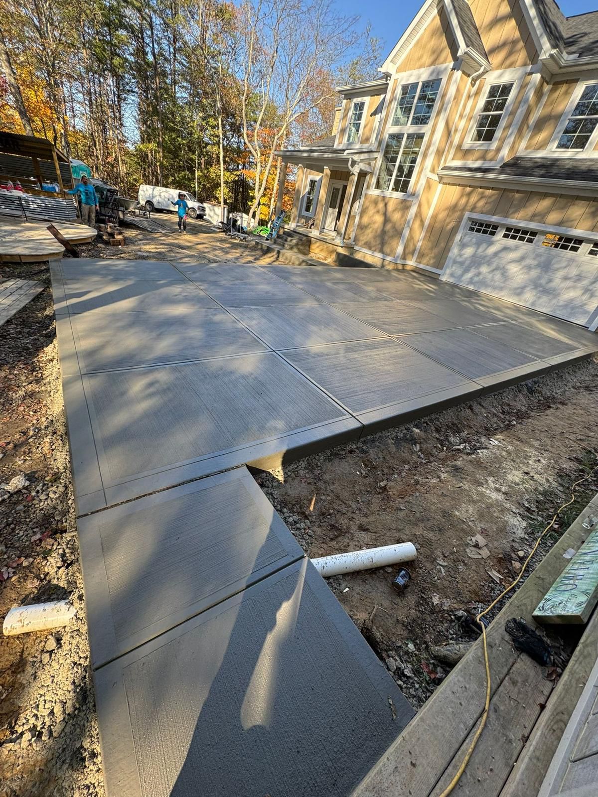 Concrete project in Columbus Ohio